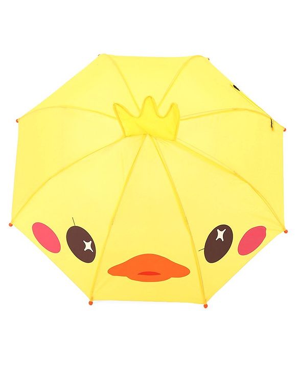 Babyhug Umbrella 3D Animal Design - Yellow
