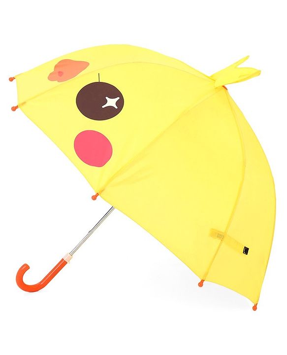 Babyhug Umbrella 3D Animal Design - Yellow