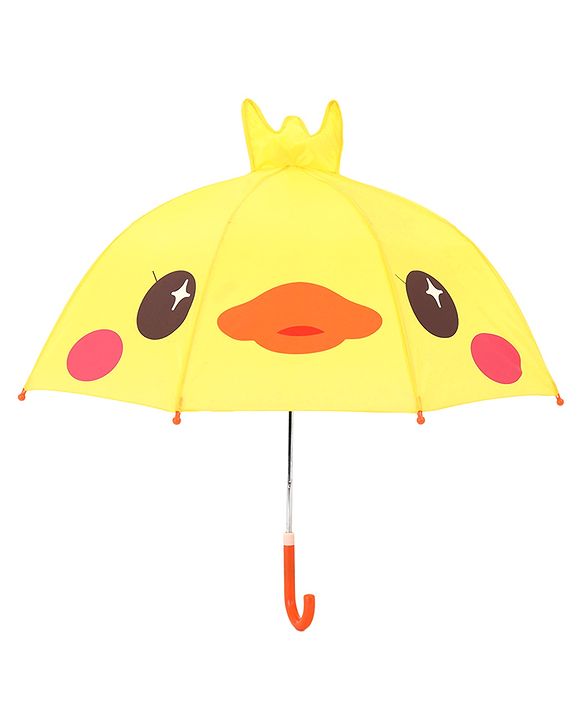 Babyhug Umbrella 3D Animal Design - Yellow