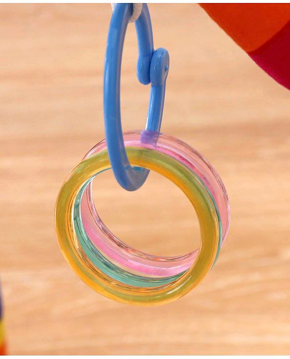 Babyhug Smiling Clown Twist N Fold Activity Play Gym - Multicolour