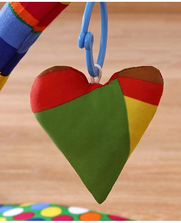 Babyhug Smiling Clown Twist N Fold Activity Play Gym - Multicolour