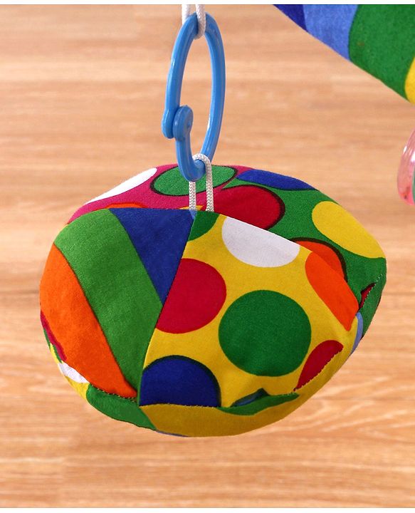 Babyhug Smiling Clown Twist N Fold Activity Play Gym - Multicolour