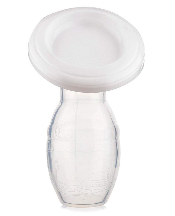Babyhug Premium Silicone Manual Breast Pump - White