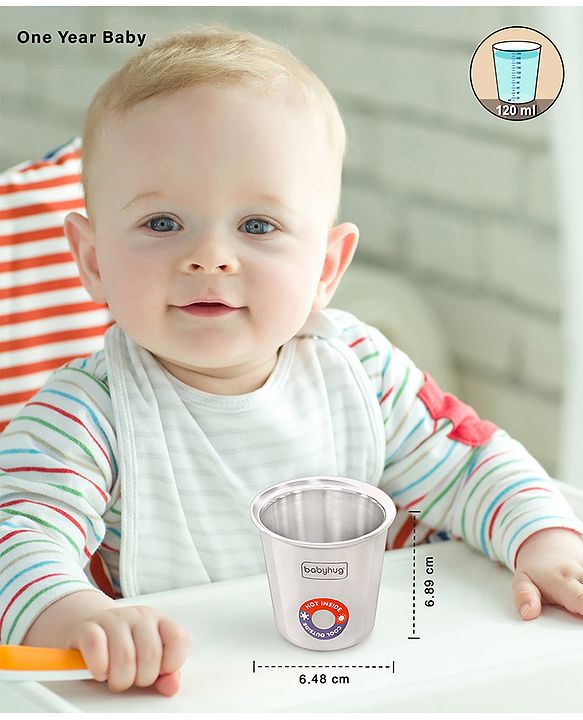 Babyhug Stainless Steel Insulated Tumbler - 120 ml