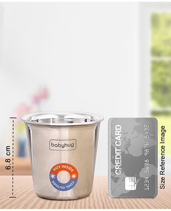 Babyhug Stainless Steel Insulated Tumbler - 120 ml