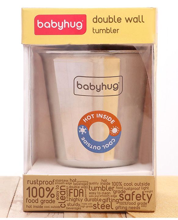 Babyhug Stainless Steel Insulated Tumbler - 120 ml