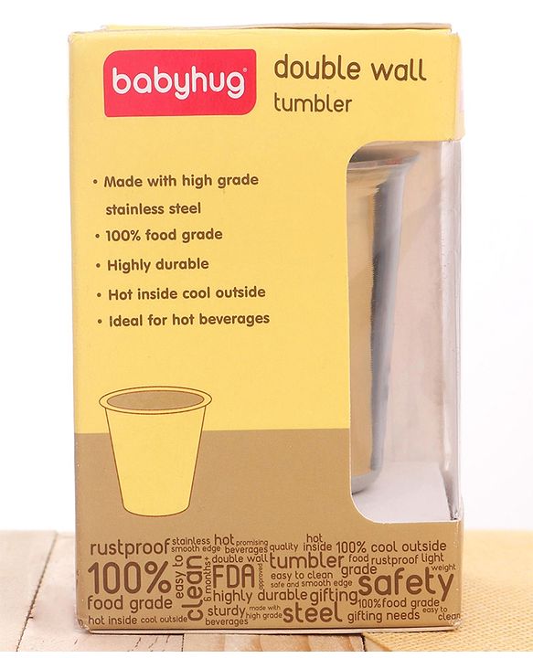 Babyhug Stainless Steel Insulated Tumbler - 120 ml