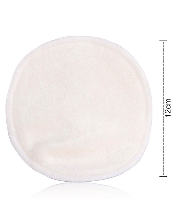 Babyhug Reusable 3 Layer Bamboo Breast Pads - Pack of 2