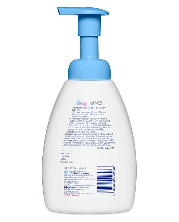 Sebamed head best sale to toe