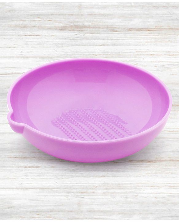 Babyhug Multi Purpose Baby Food Grinding Bowl - Purple Green