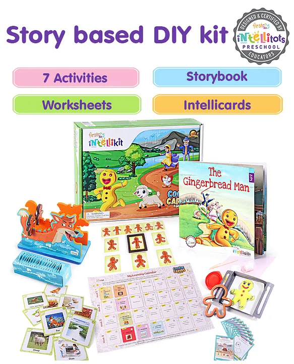 FirstCry Intellikit Cookie Capers Kit Multicolor Online India