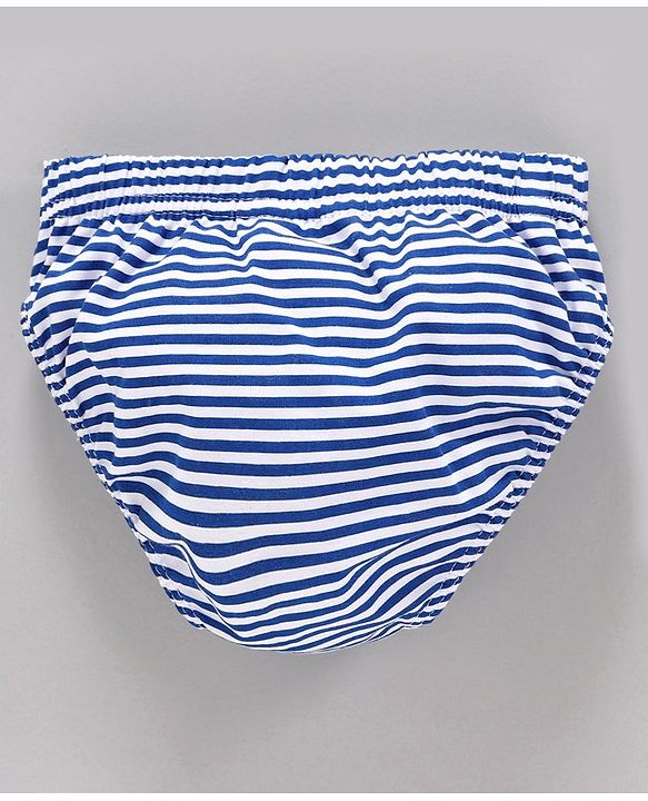 Babyhug 100% Cotton Briefs Pack of 3 - Blue Red