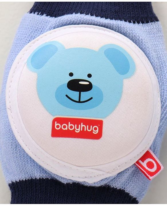 Babyhug Elbow & Knee Protection Pads  Sky Blue (Design May Vary)