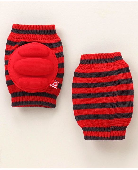 Babyhug Elbow & Knee Protection Pads Protection Pads Red & Grey (Design May Vary)