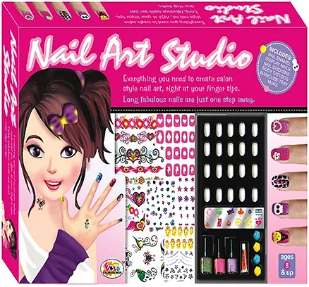 AANU Nail Art set for kids. Girls. Multi Color Nail Polish Pack of 1 -  Price in India, Buy AANU Nail Art set for kids. Girls. Multi Color Nail  Polish Pack of