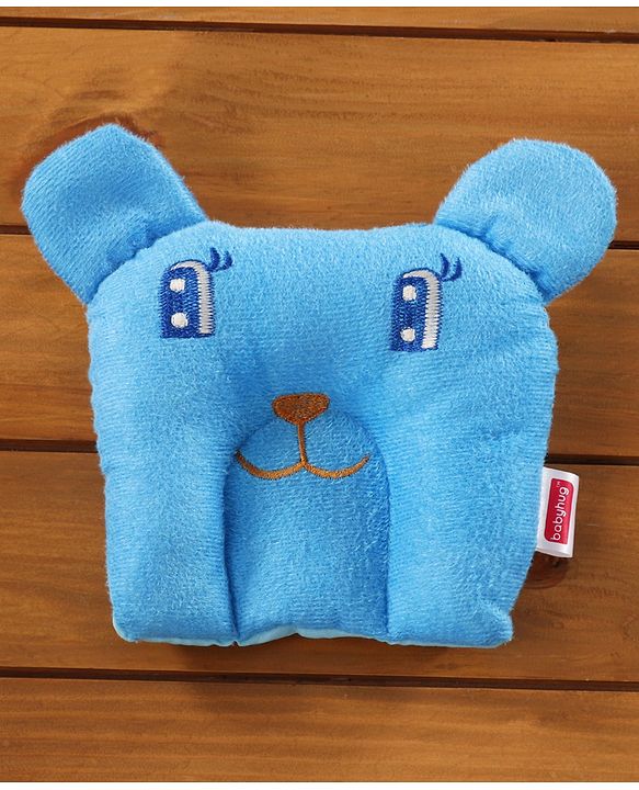 Babyhug Velvet Baby Bedding Set With Mosquito Net - Blue