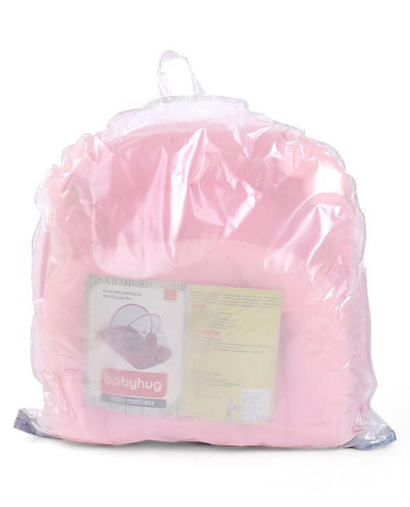 Babyhug Velvet Baby Bedding Set With Mosquito Net