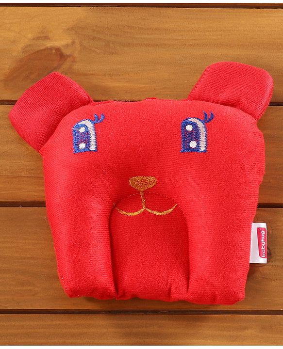 Babyhug Velvet Baby Bedding Set With Mosquito Net - Red