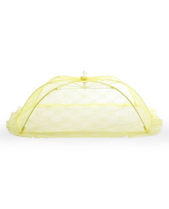 Babyhug Portable Baby Mosquito Net Medium - Yellow