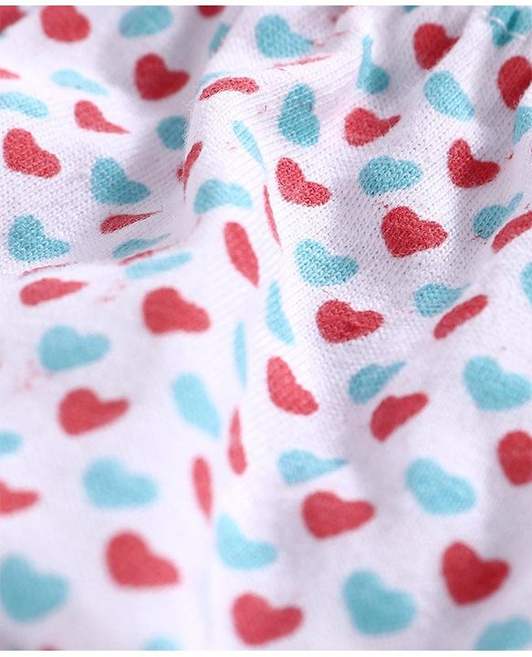 Babyhug 100% Cotton Printed Panties Pack of 3 - Blue