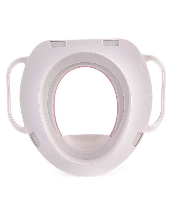 Babyhug Soft Potty Seat With Handle Star Print - Pink