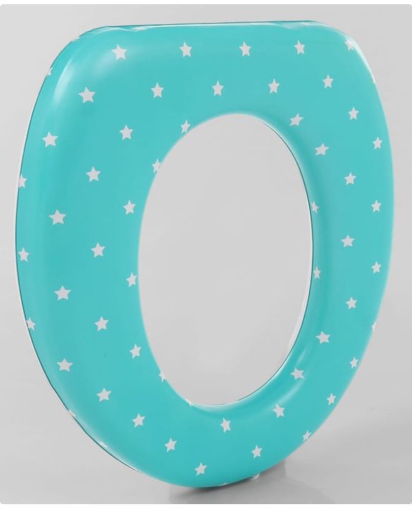 Babyhug Soft Cushioned Baby Potty Seat Star Print - Blue
