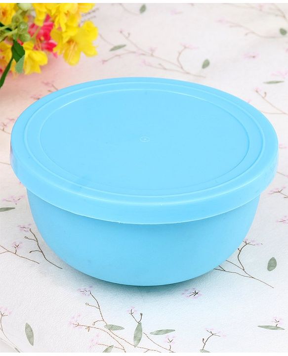 Babyhug Stainless Steel Spill Proof Bowl Set Of 2 With Spoon (Colour May Vary)