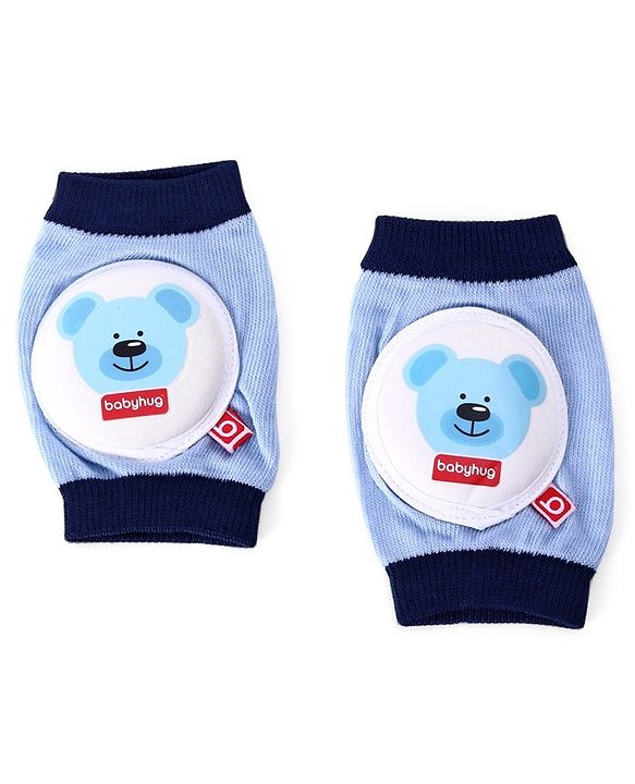 Babyhug Elbow & Knee Protection Pads Blue (Design May Vary)