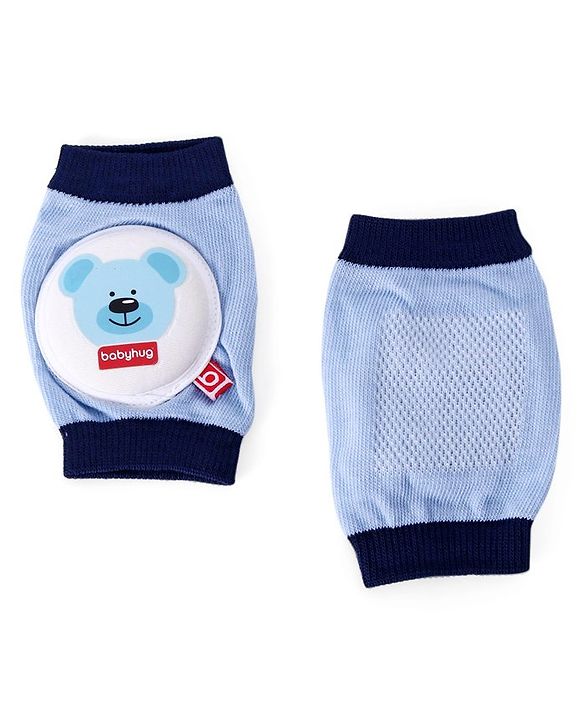 Babyhug Elbow & Knee Protection Pads Blue (Design May Vary)
