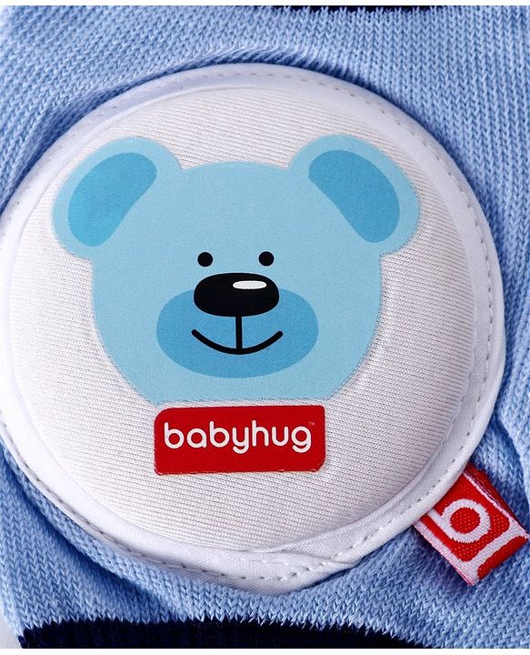 Babyhug Elbow & Knee Protection Pads Blue (Design May Vary)