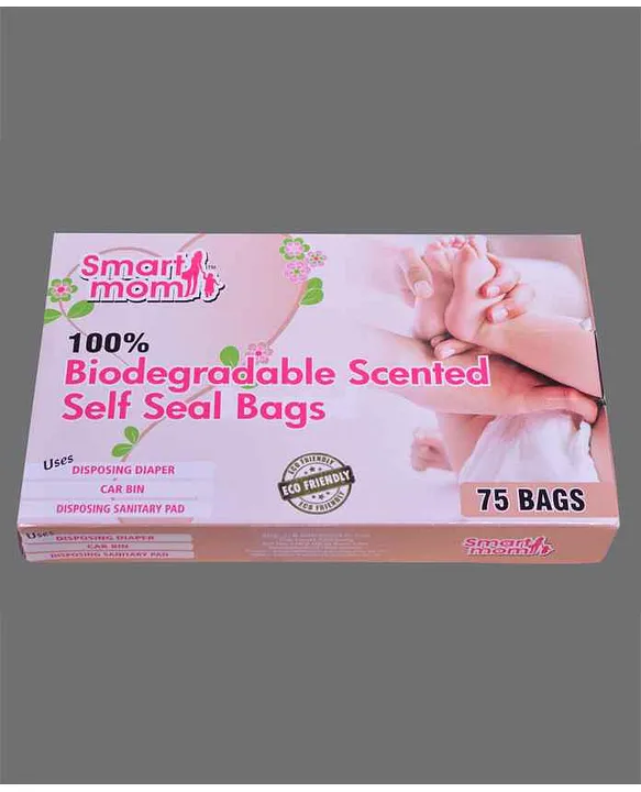 Smart Mom Scented, Bio-Degradable and Eco Friendly Disposable Bags