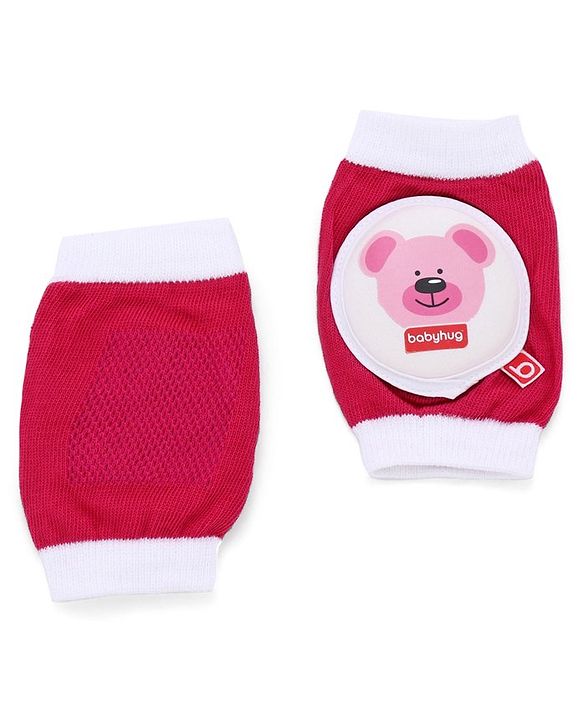 Babyhug Elbow & Knee Protection Pads Pink (Design May Vary)