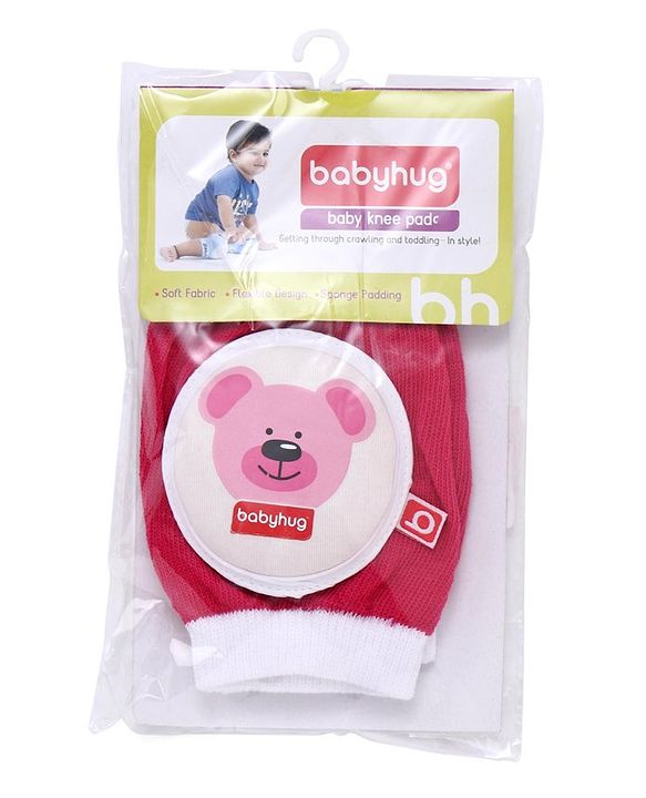 Babyhug Elbow & Knee Protection Pads Pink (Design May Vary)