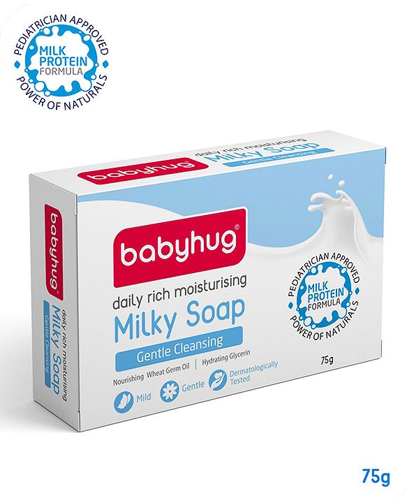 Babyhug Daily Rich Moisturising Milky Soap - 75 g