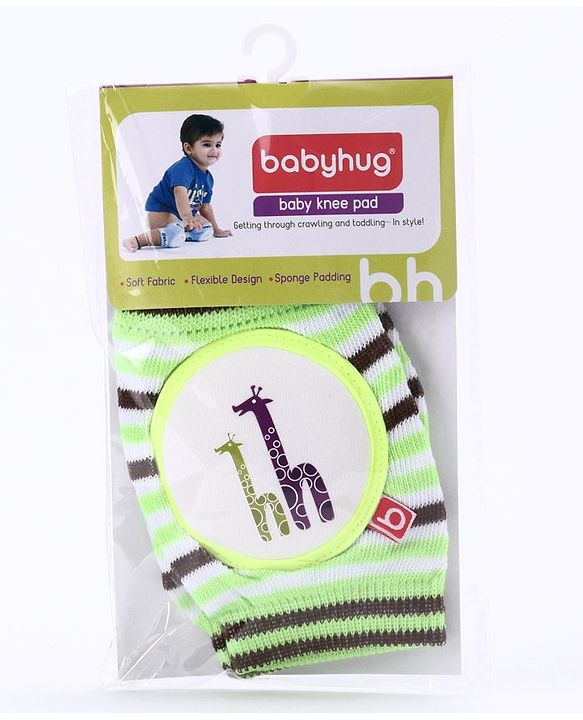 Babyhug Elbow & Knee Protection Pads  Green (Design May Vary)