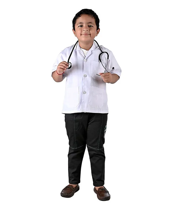 White Dr. Phil Good Surgeon Lab Coat | Mens Doctor Dress Up Costume