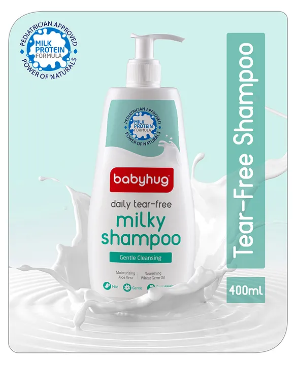 Babyhug Milk Protein Shampoo - Nourish & Cleanse for Baby's Delicate Scalp