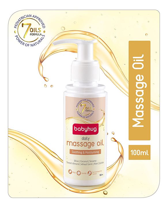Babyhug Daily Massage Oil - 100 ml