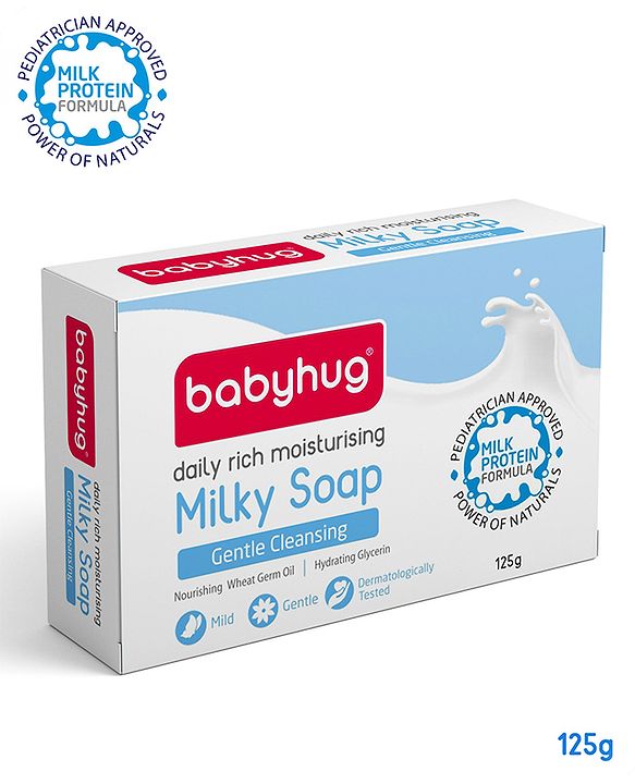 Babyhug Daily Rich Moisturising Milky Soap - 75 g