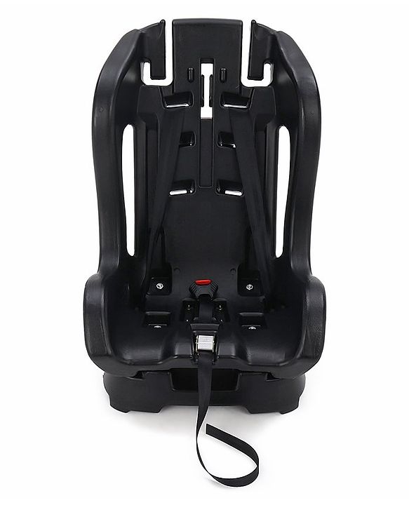 Babyhug Expedition 3 in 1 Convertible Car Seat With Recliner 1 Year Warranty - Black Grey| Side Impact Protection| Head Support| Adjustable Headrest| Safety Harness| Removable & Washable Seat Cover