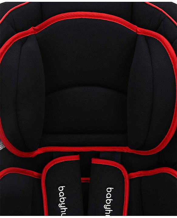 Babyhug Expedition ECE R44/04 Safety Certified 3 in 1 Convertible Car Seat With Recliner with 1 Year Warranty - Grey