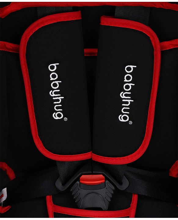 Babyhug Expedition ECE R44/04 Safety Certified 3 in 1 Convertible Car Seat With Recliner with 1 Year Warranty - Grey