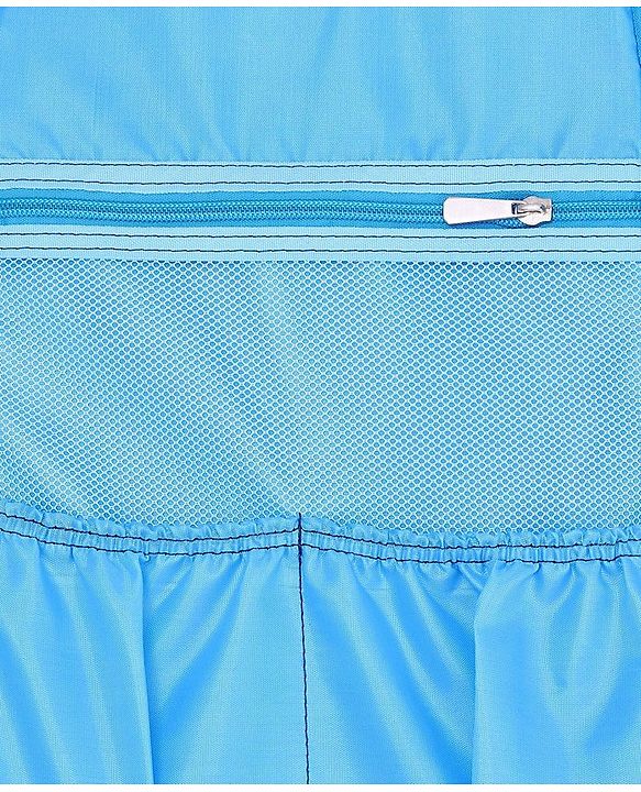 Babyhug Kid's Small 1 Day Trip Trolley Bag Bird Print - 18 Inches| Shock Resistant| Telescopic Handle| Water Resistant| Easy Zipper Closure| Durable Wheels