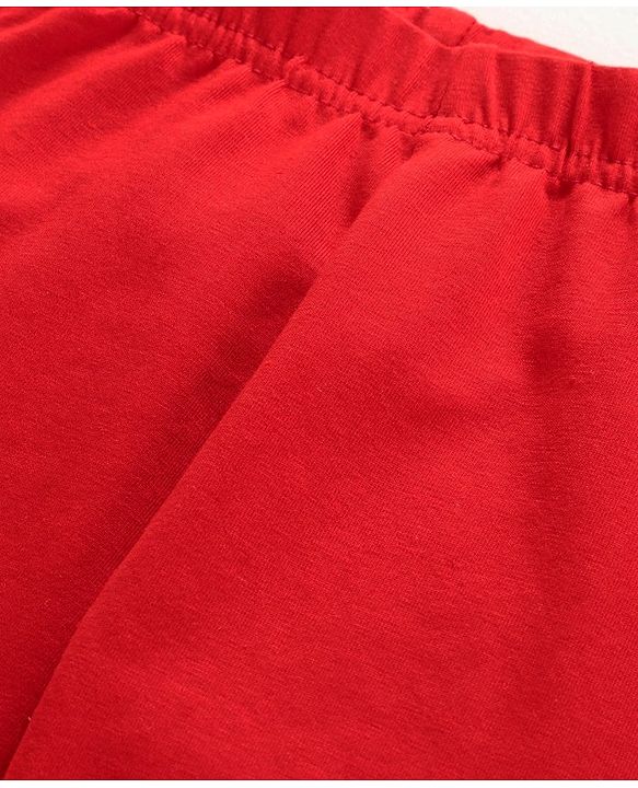 Babyhug Full Length Leggings - Red