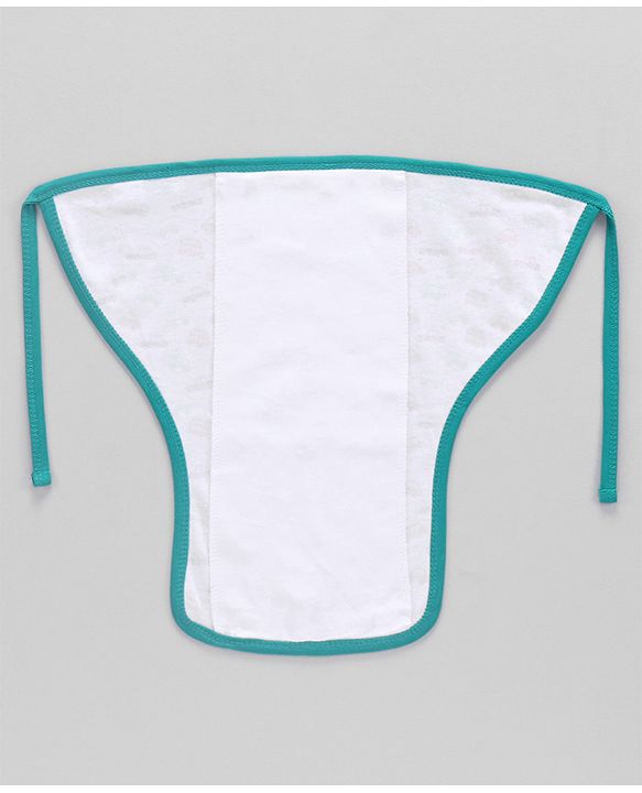 Babyhug Interlock Cloth Nappy Set of 5 Extra Small - Vehicle Print