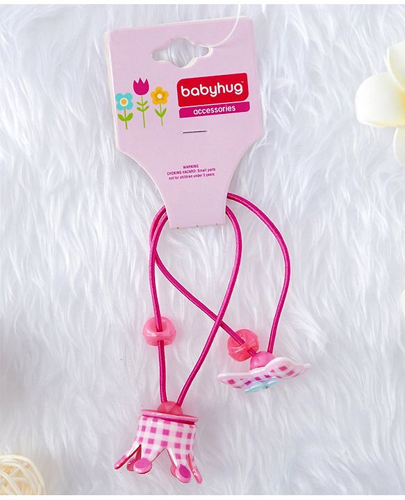 Babyhug Hair Rubber Pack of Two (Colour May Vary)