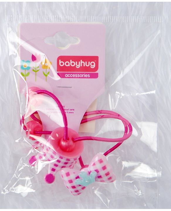 Babyhug Hair Rubber Pack of Two (Colour May Vary)