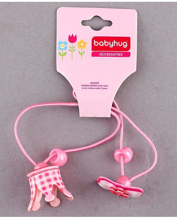 Babyhug Hair Rubber Pack of Two (Colour May Vary)