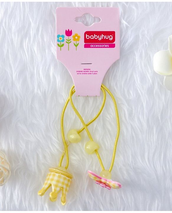 Babyhug Hair Rubber Pack of Two (Colour May Vary)