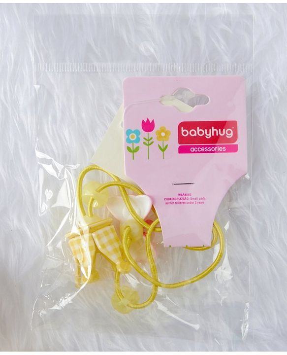 Babyhug Hair Rubber Pack of Two (Colour May Vary)